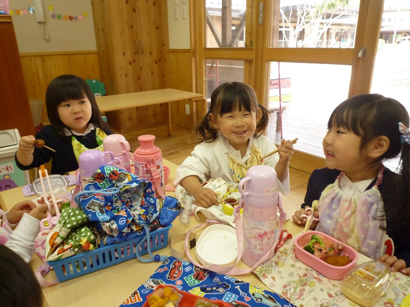 ☆初めてのお弁当☆　年少①