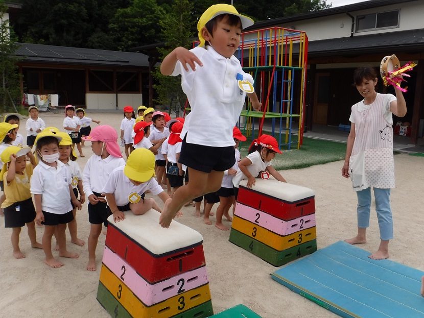 ☆サーキット遊び☆年少