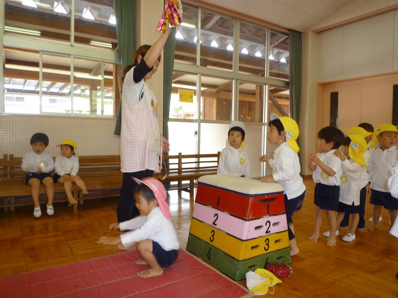 ☆サーキット遊びをしたよ☆　年少