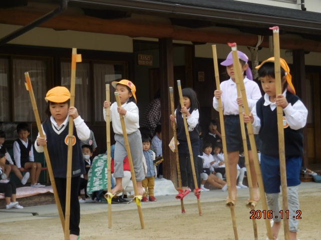 竹馬大会みんなよくがんばりました✿（年長）:画像２