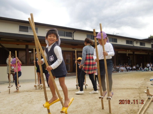 竹馬大会みんなよくがんばりました✿（年長）:画像３