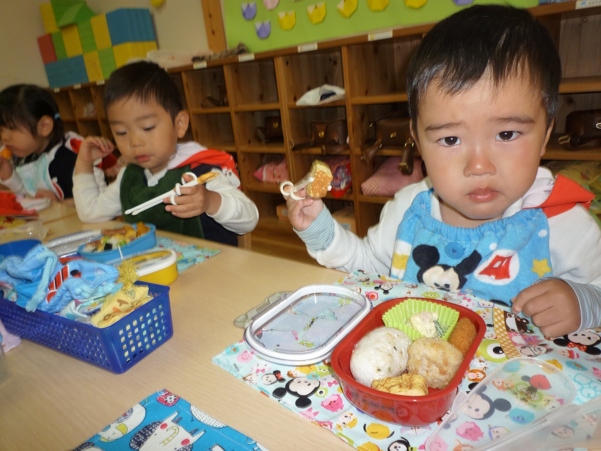 ★年少★はじめてのお弁当♪