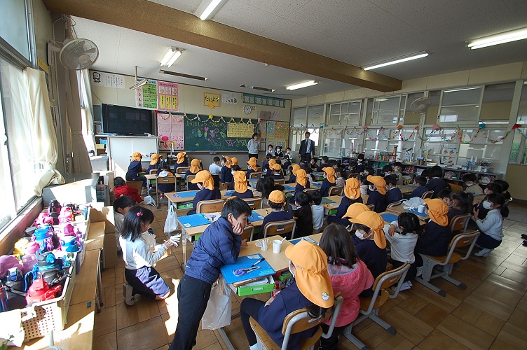 ★年長★　男川小学校に行ったよ