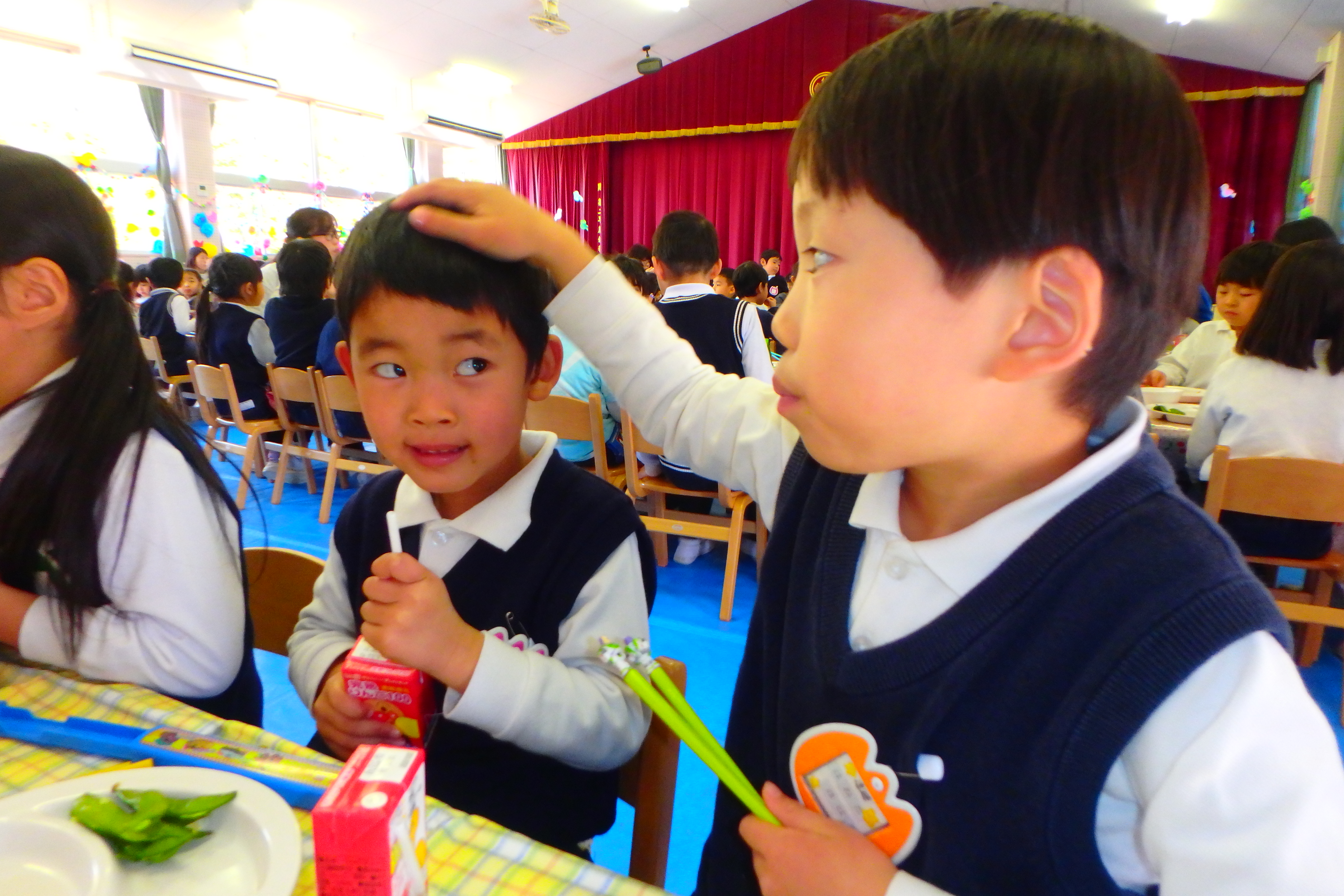 お別れ会食★年中・年長