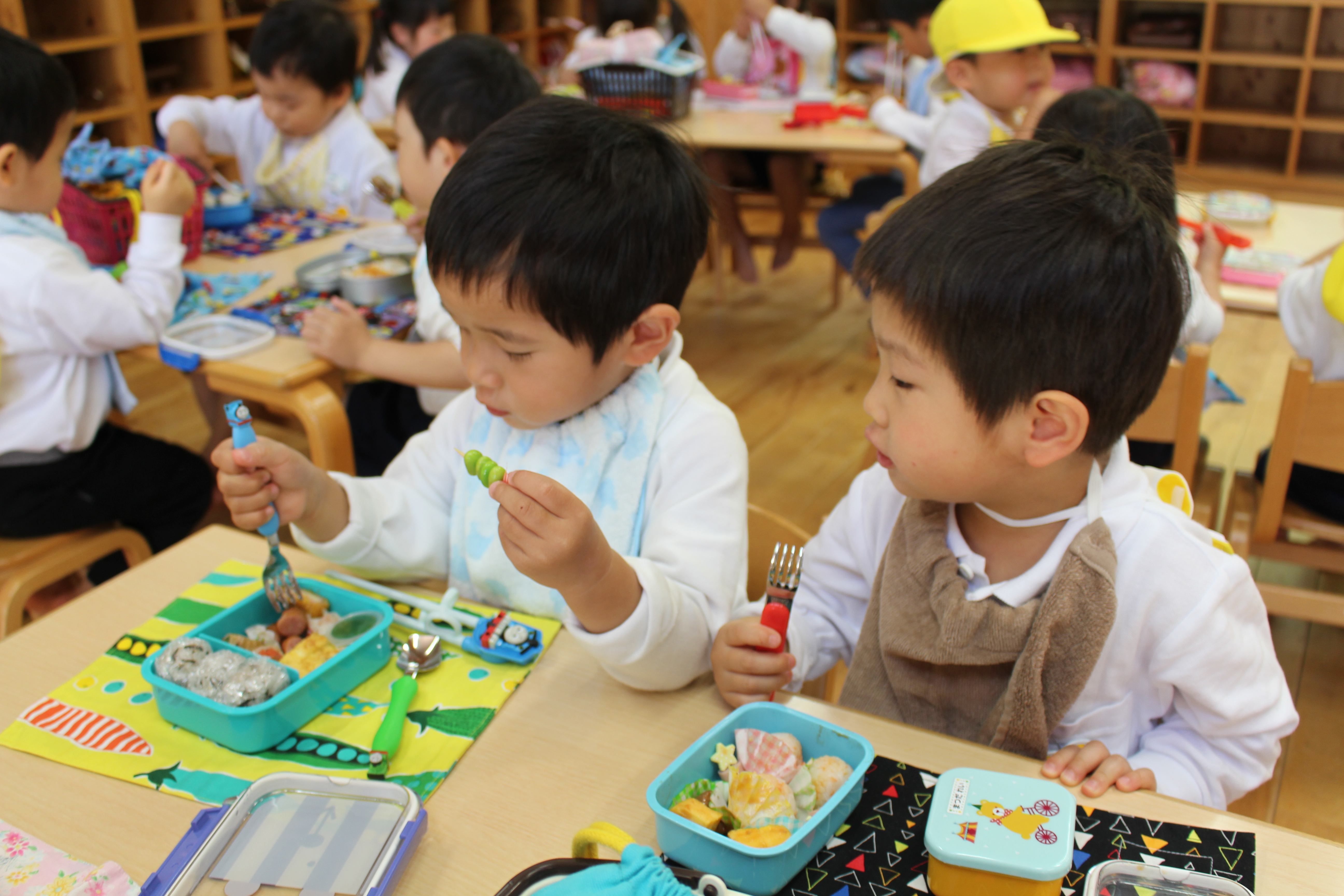 ☆初めてのお弁当☆年少