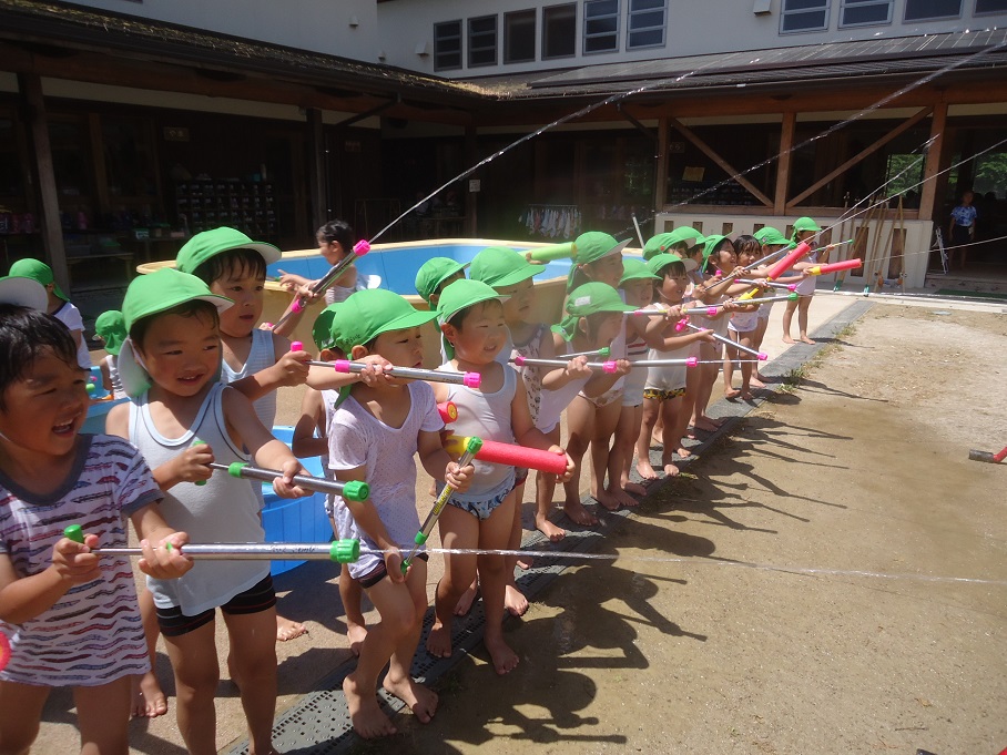 ☆水遊びをしたよ☆年中:画像３