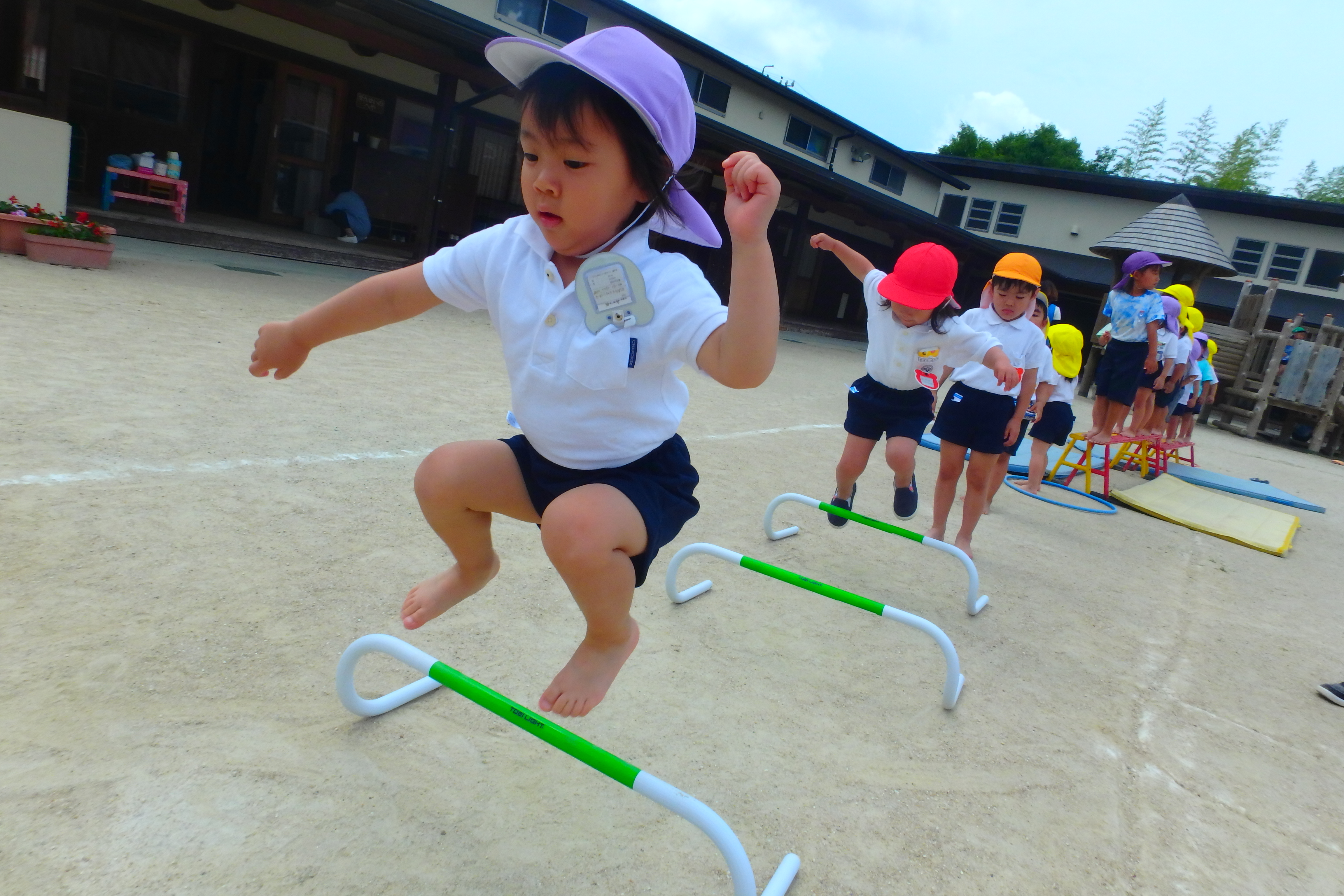 ☆サーキット遊びをしました☆年少