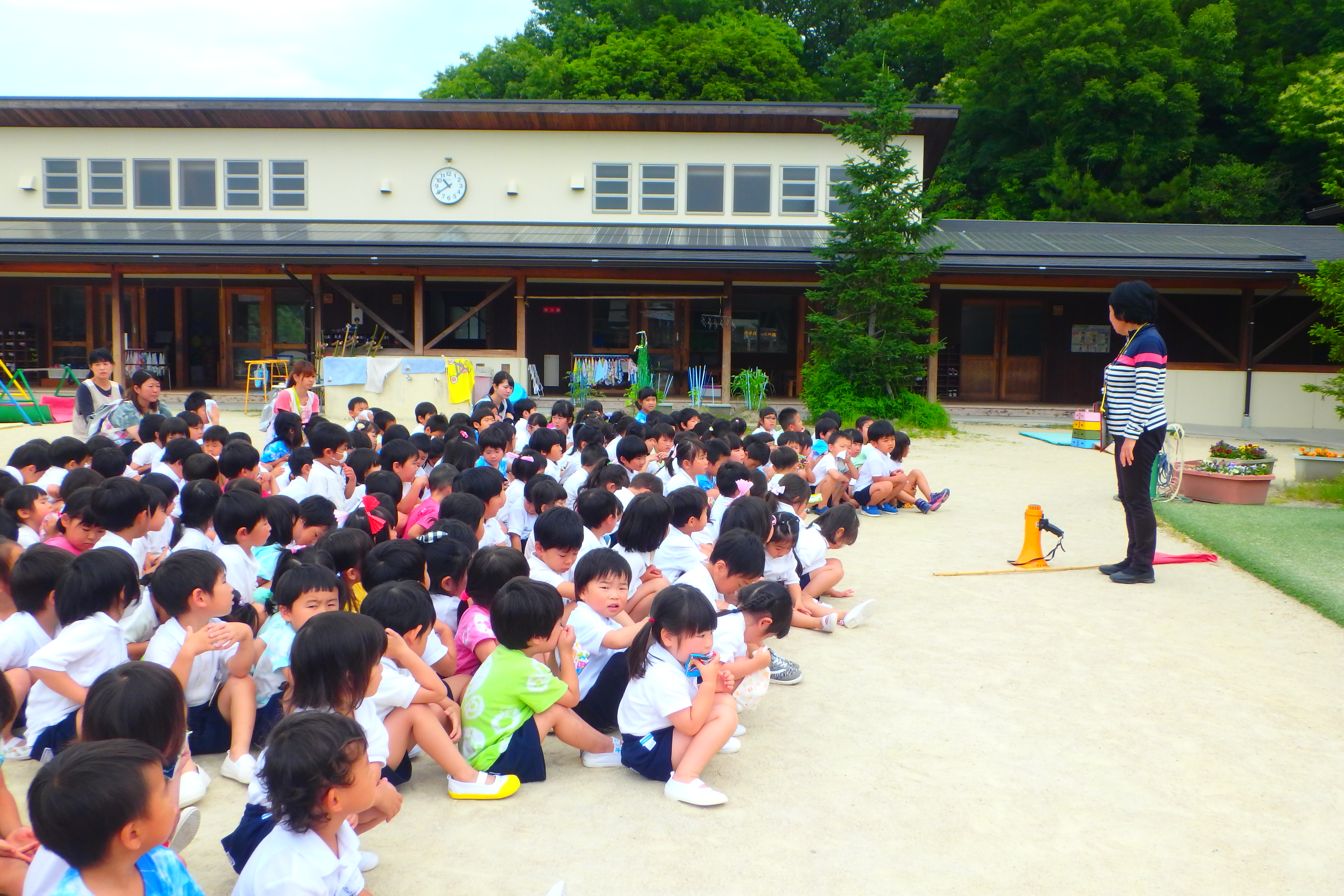 第一回☆避難訓練（地震）