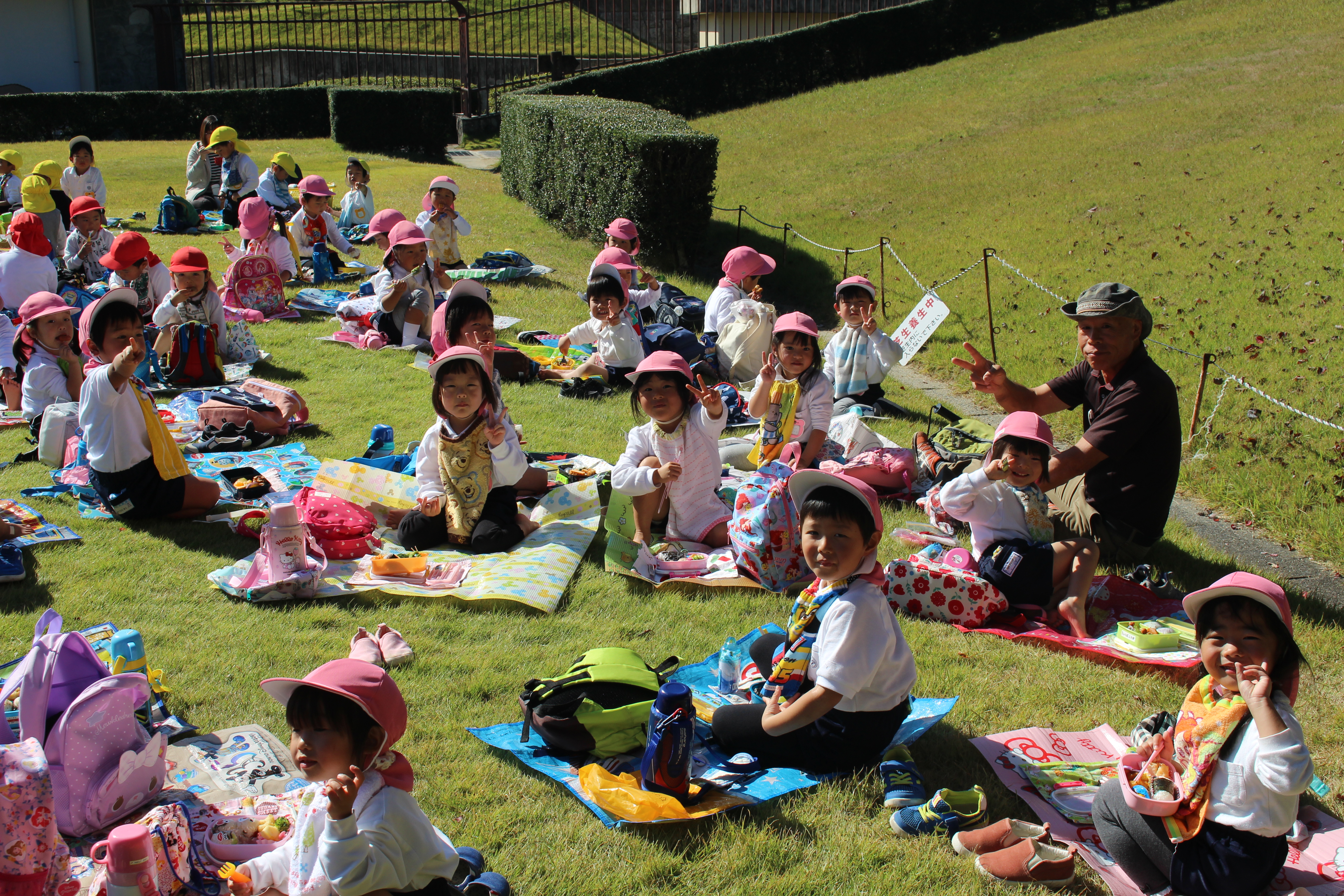 ◇年少◇鞍ヶ池公園に遠足に行きました！