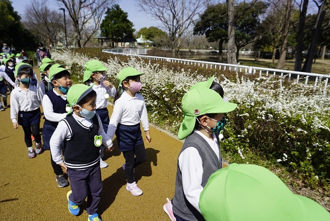 ☆年中☆　お別れ遠足に行ってきました！:画像１