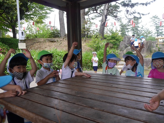 ☆年中☆東公園へ散歩に出かけたよ！:画像４