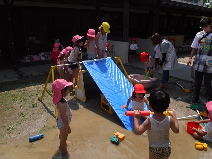 ★年少★水遊びたのしいな♪:画像６