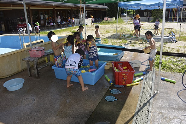 年中☆夏季保育　みんな元気です☀