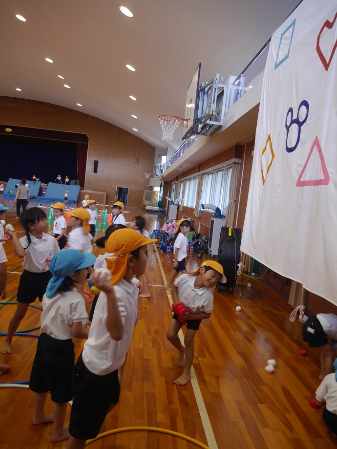 園外保育★幼稚園のみんなで大学へ遊びに行ったよ！