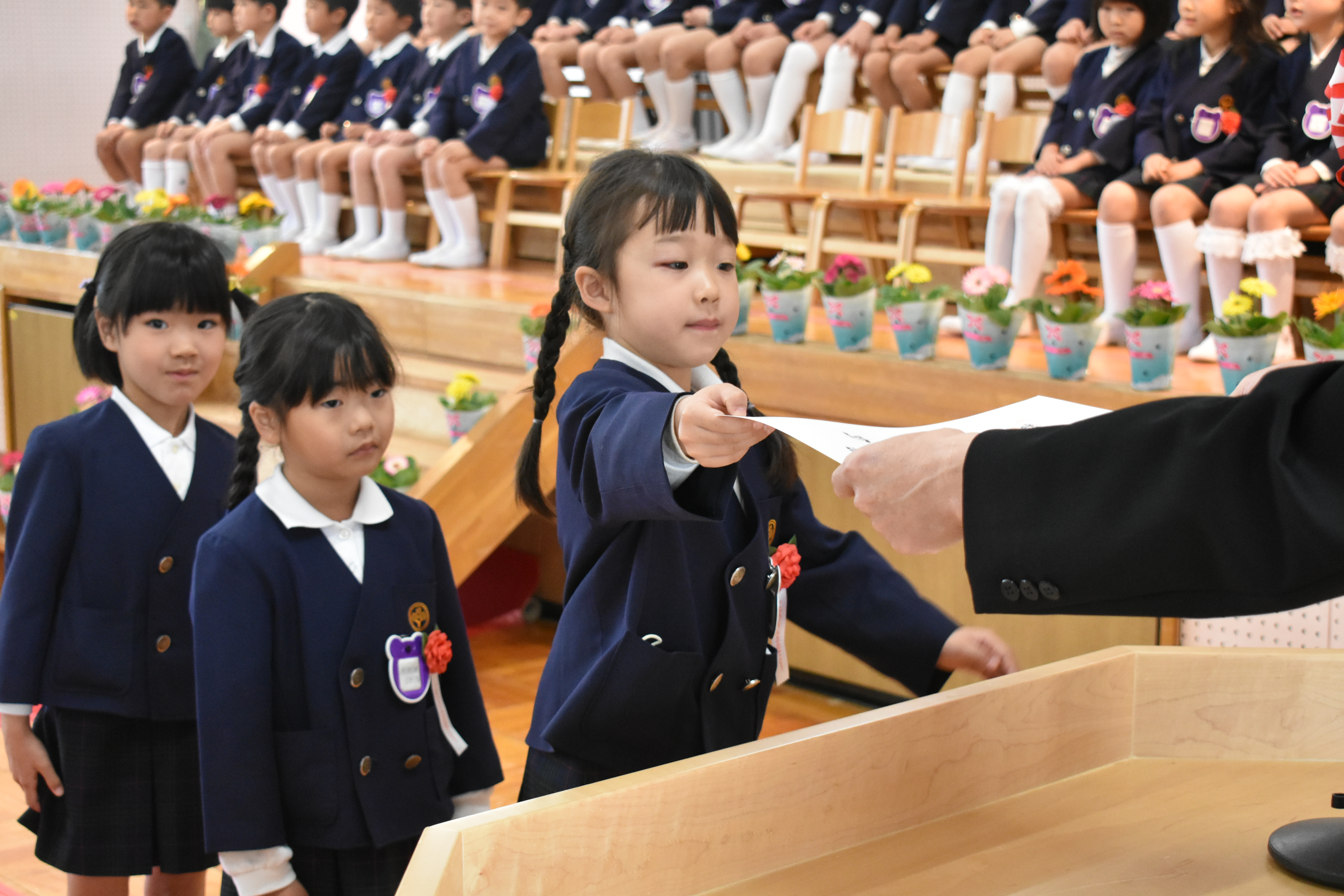 ★年長★修了証書授与式が行われました（つきぐみ）:画像２