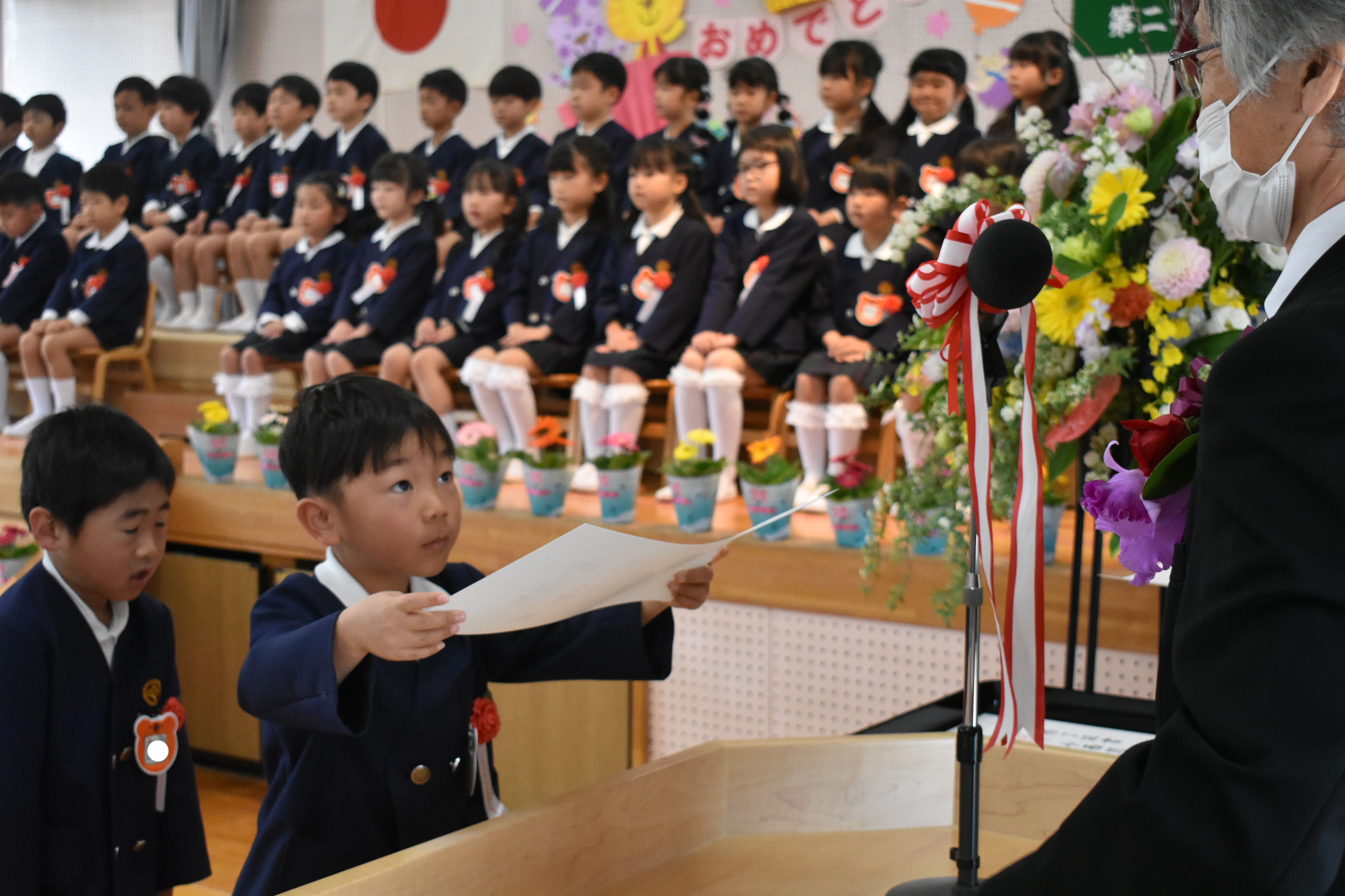 ★年長★修了証書授与式が行われました（ほしぐみ）:画像２