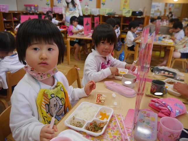 ☆年少☆今日から給食が始まりました！:画像４