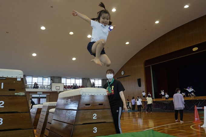 短大の運動遊びに行ってきました！　★年長★