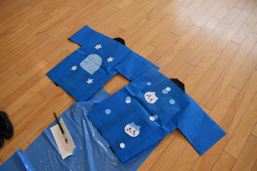 はっぴ作りありがとうございました♪ | 第一早蕨幼稚園