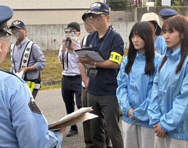 「わが町安全チェック・パトロール」に参加しました！